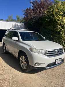 2013 TOYOTA KLUGER GRANDE (4x4) 5 SP AUTOMATIC 4D WAGON