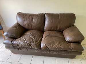 Free Leather 2 Seater