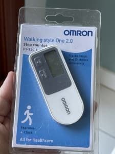 NEW* OMRON* Step Counter* Walking Style One 2.0