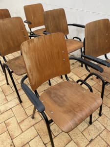 Vintage School Chairs