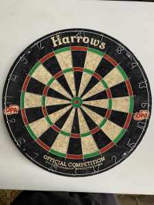 Harrow’s Official Competition Bristle Standards Dartboard
