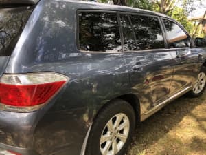 2013 TOYOTA KLUGER KX-R (FWD) 7 SEAT 5 SP AUTOMATIC 4D WAGON