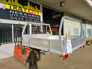 #530 Dual cab alloy tray (Narrow)
