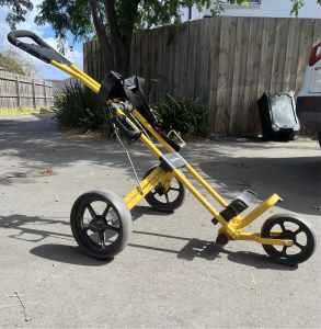Golf Push Pull Cart Trolley - Brosnan