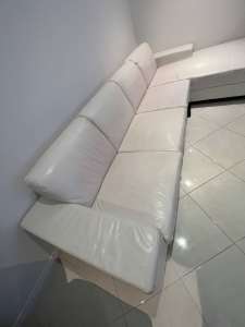 White Modular sofa