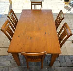 Free Dining table and chairs