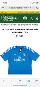 Real Madrid 13/14 Away Kit