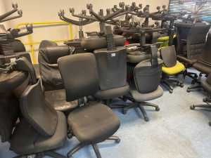 Assorted Gas Lift OFFICE CHAIRS - $15 ea