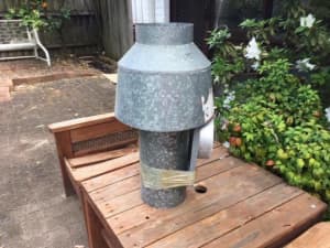 GAS POOL HEATER 175mm (7 inch) DRAFT HOOD and STACK ADAPTOR