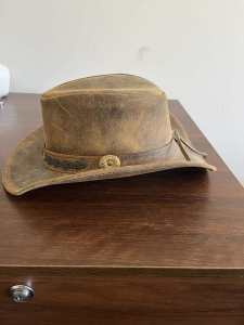 Hard Leather Hat