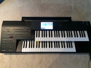 YAMAHA ELC-02 Electone STAGEA Keyboard Compact Portable Main Unit Only