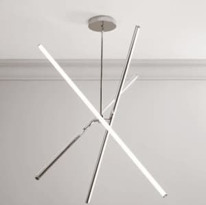 Westelm light rod LED chandelier / pendent / ceiling light