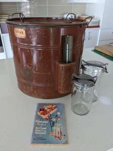 1960s Fowlers Vacola Preserving Kit 24 jars Vintage