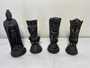 Hawaiian Figurines Made from lava