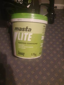 Usually $55.00!MastaLite 4*Jointing Compound 17 Kg Buckets unopened