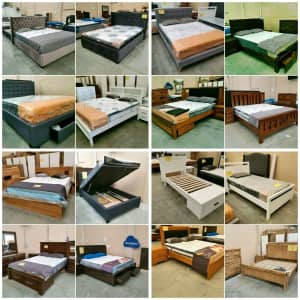 New Beds, Bedroom Sets and Mattresses at Warehouse Clearance prices