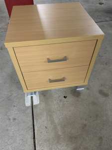 Bedside table / drawers from Harvey Norman and free lamp