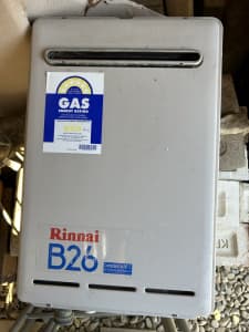 Rinnai B26 continuous gas hot water unit