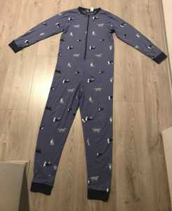 Boys / girls one piece onesies pyjamas (size 14)