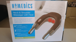 Homopedics neck massager with heat