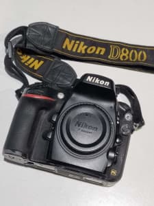 Nikon D800 36.6mp camera bundle