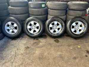 265/70/16 Nissan Navara D40 tyres and rims