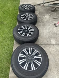 Y62 rims an tyres