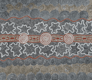 Aboriginal art - Pansy Napangardi 2002