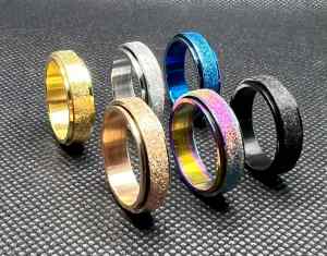 Anxiety Rings - Stainless Steel