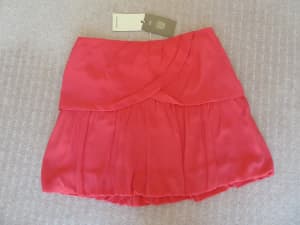 COUNTRY ROAD Skirt. Watermelon colour. Size 6. UNWORN.Tickets attached