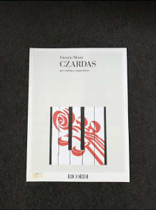 Monti ‘Czardas’ (Edition: Ricordi) for Violin & Piano (NEW)
