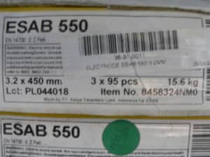 ESAB Electrodes For Welding Citobasico Vacpac Esab Diameter mm.3 2 x 450-80 Pieces 