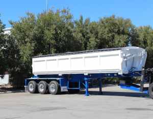 AAA TRAILERS SIDE TIPPER WITH HYDRAULIC LID/ DRIVE AWAY PRICE
