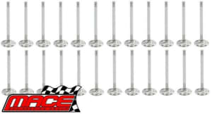 24 X STEEL INTAKE & EXHAUST VALVE FOR FORD BARRA E-GAS TURBO I6