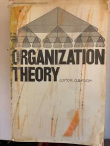 Organization Theory editor D S Pugh