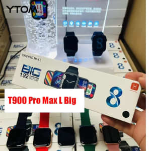 New T900 PRO MAX 8 1.92 Smartwatch Bluetooth Dial Call Heart Rate Blo