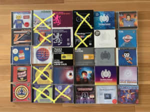 Various Music CDs Set 2 - 90s Dance - 23 CDs - Most Never Used