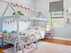HOUSE BED BUNDLE - bed frame, king single mattress, linen etc