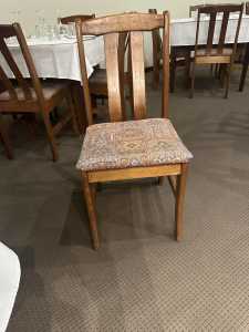 Solid Wood Upholstered dining chairs for sale