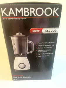 Kambrook 500W Glass Jug Blender - Clicks