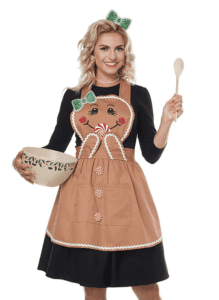 Gingerbread Apron costume, brand new, not used, $15, 2 available