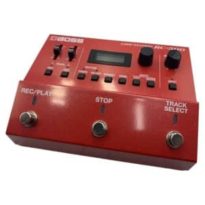 Boss Loop Station Pedal Rc-500 Red (001000303779) Effects Pedal