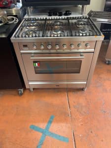 ILVE 6 Burner Gas Electric Fan forced oven 3 Month Warranty Campbellfield Hume Area Preview