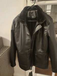 Bottega veneta mens leather jacket Medium