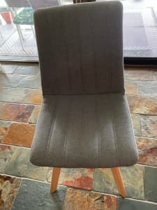 Harlow Dinning Chairs Grey x 4