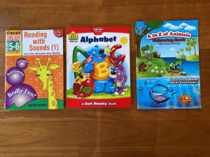 3 Learning Books Ages 4-6