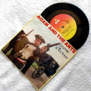 Pop Rock - Adam And The Ants Stand And Deliver! 7" Vinyl 1981 JG1