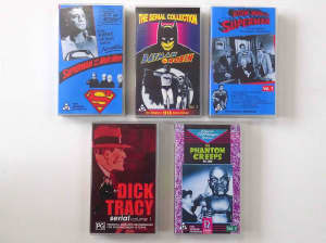 Rare Cult Movies on VHS in New Condition - $20 each or 10 for $100