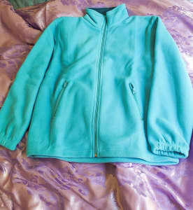 Brand new unisex Light blue Tui Fleece Full-Zip Jacket Sweatshirt