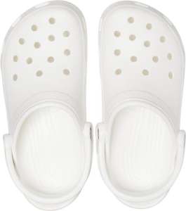White Crocs classic white size US 12 - new